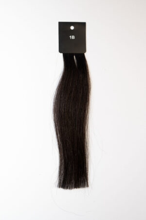 Genius Wefts - 100 % Echthaar - Remy Haarqualität - Farbnummer 1B Natur-Schwarz