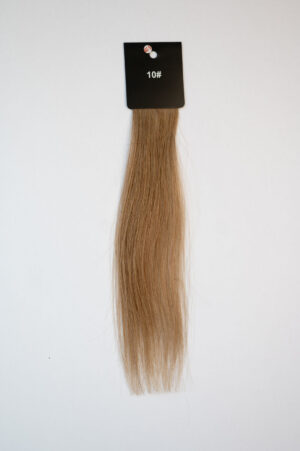 Genius Wefts - 100 % Echthaar - Remy Haarqualität - Farbnummer 10# Helles Blond