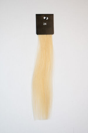 Genius Wefts - 100 % Echthaar - Remy Haarqualität - Farbnummer 24 Goldblond