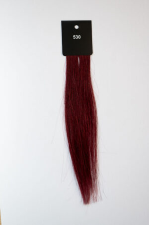 Genius Wefts - 100 % Echthaar - Remy Haarqualität - Farbnummer 530 Mahagoni Rot