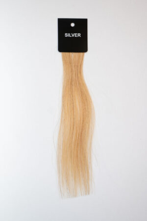 Genius Wefts - 100 % Echthaar - Remy Haarqualität - Farbnummer Silver Silber
